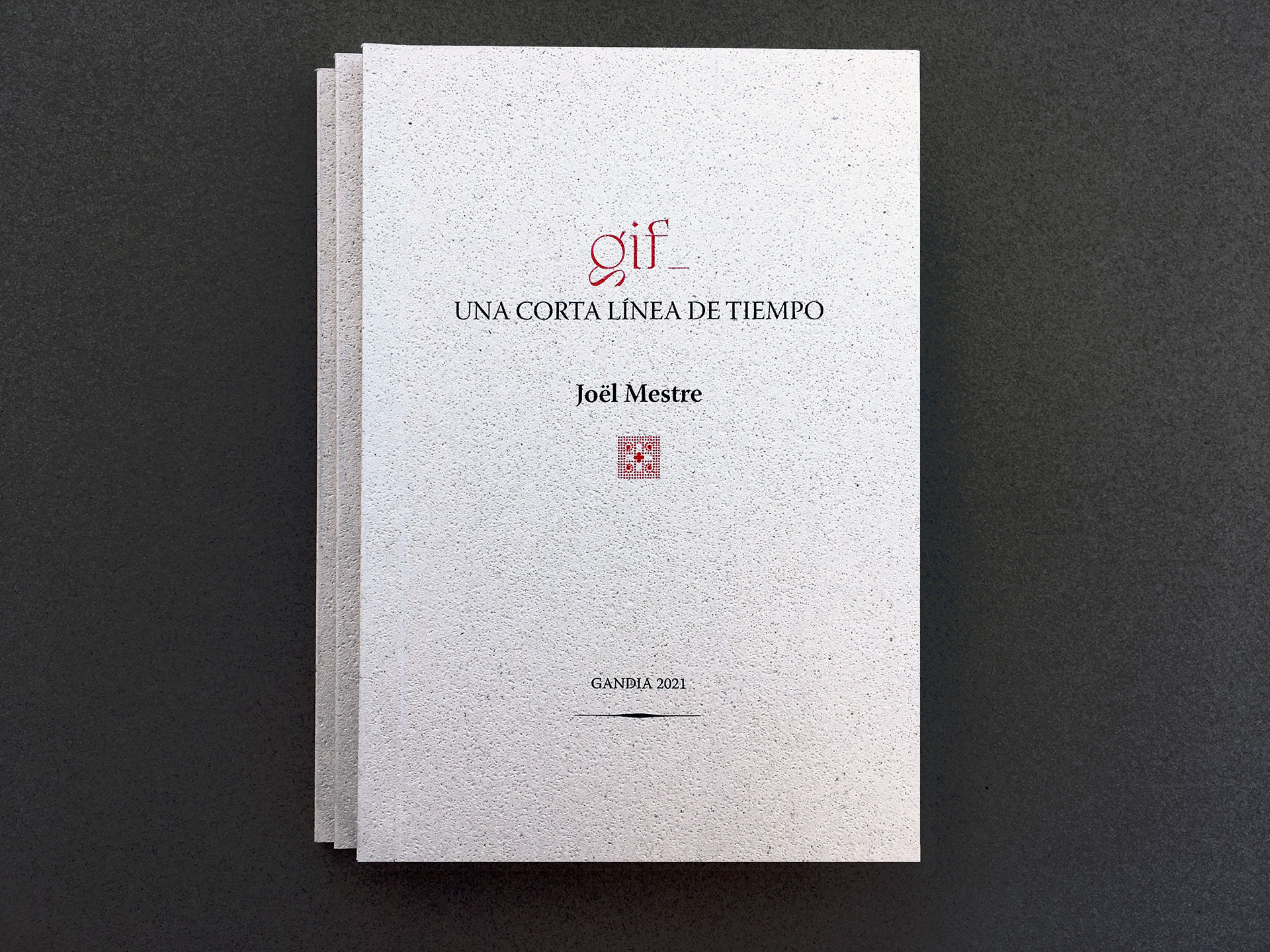 Diseño libro - GIF - Una corta línea de tiempo